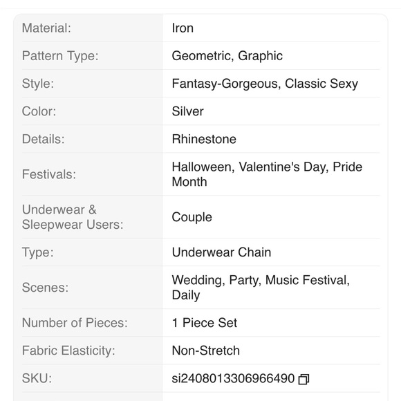 Sparkling Rhinestone Thong - Picture 4 of 5